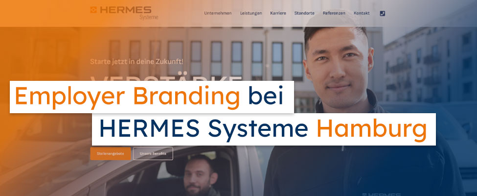 Screenshot der Hermesseite mit Claim